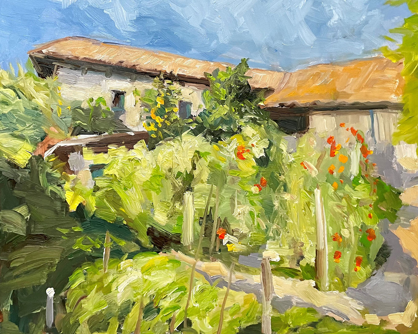 Anke Gruss: Bild ‚Bella Italia‘ (2022) (Original / Unikat), ungerahmt