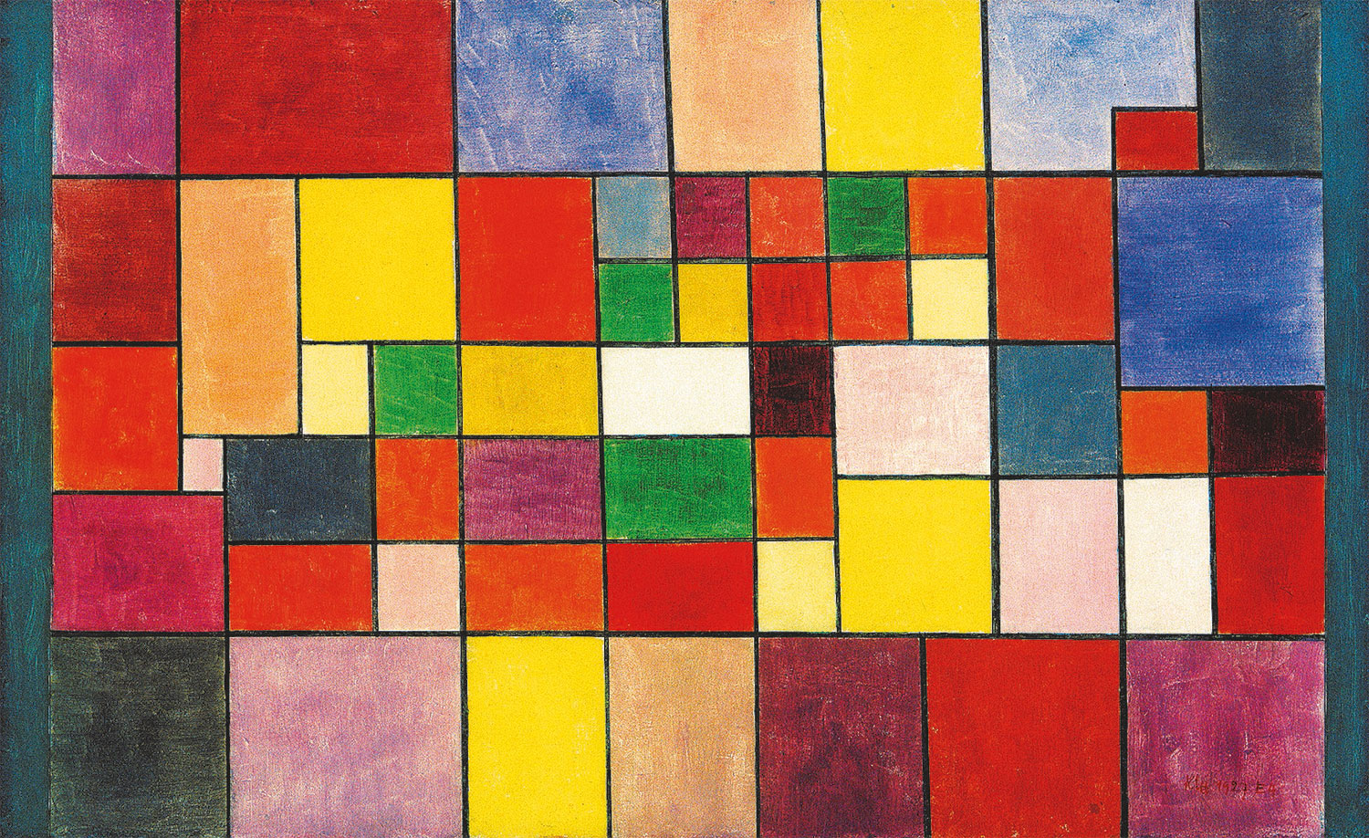Paul Klee: Bild ‚Harmonie der nördlichen Flora‘ (1927)