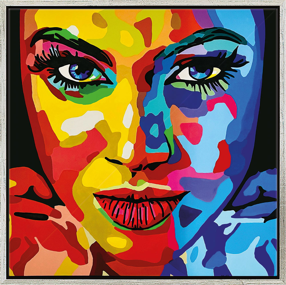 Uli Fischer: Bild ‚Pretty Woman‘ (2022), gerahmt
