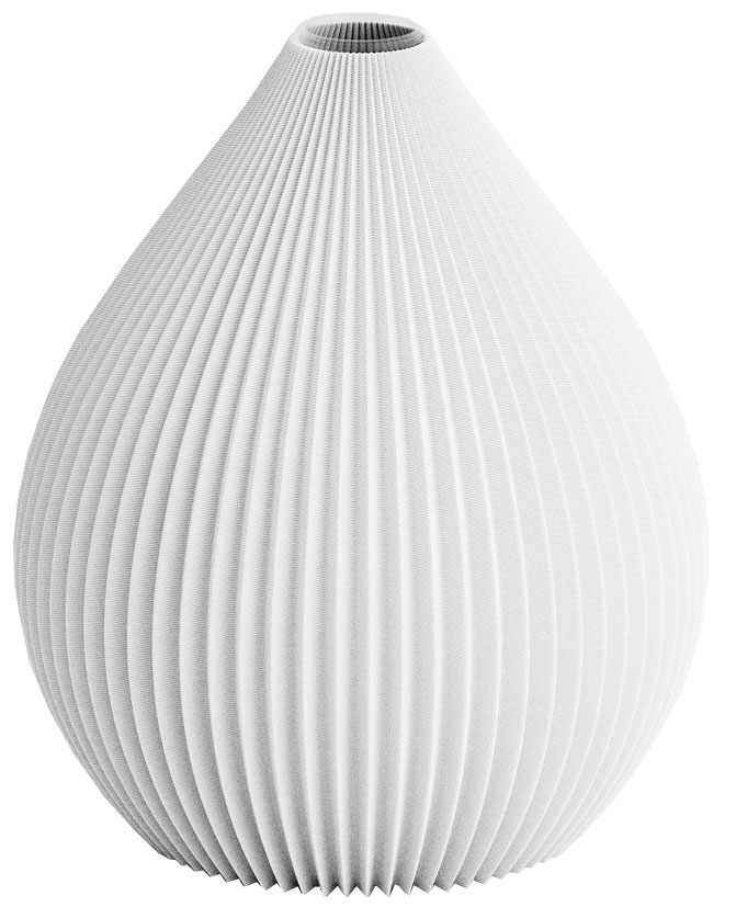 Recozy: Vase ‚Balloon – Arctic White‘, kleine Version