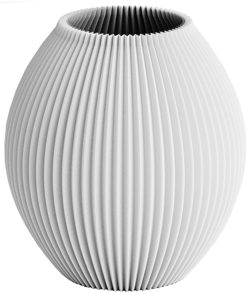 Recozy: Vase ‚Poke – Arctic White‘, kleine Version