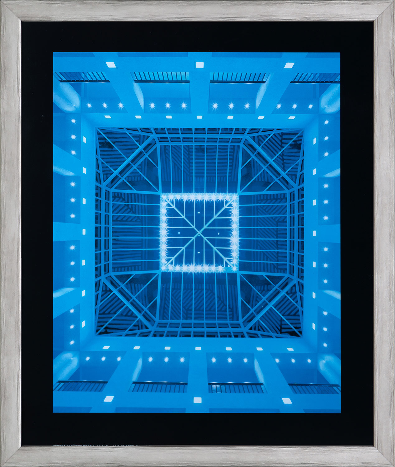 Oswald M. Ungers: Bild ‚Hypobank Düsseldorf‘ (1999), gerahmt