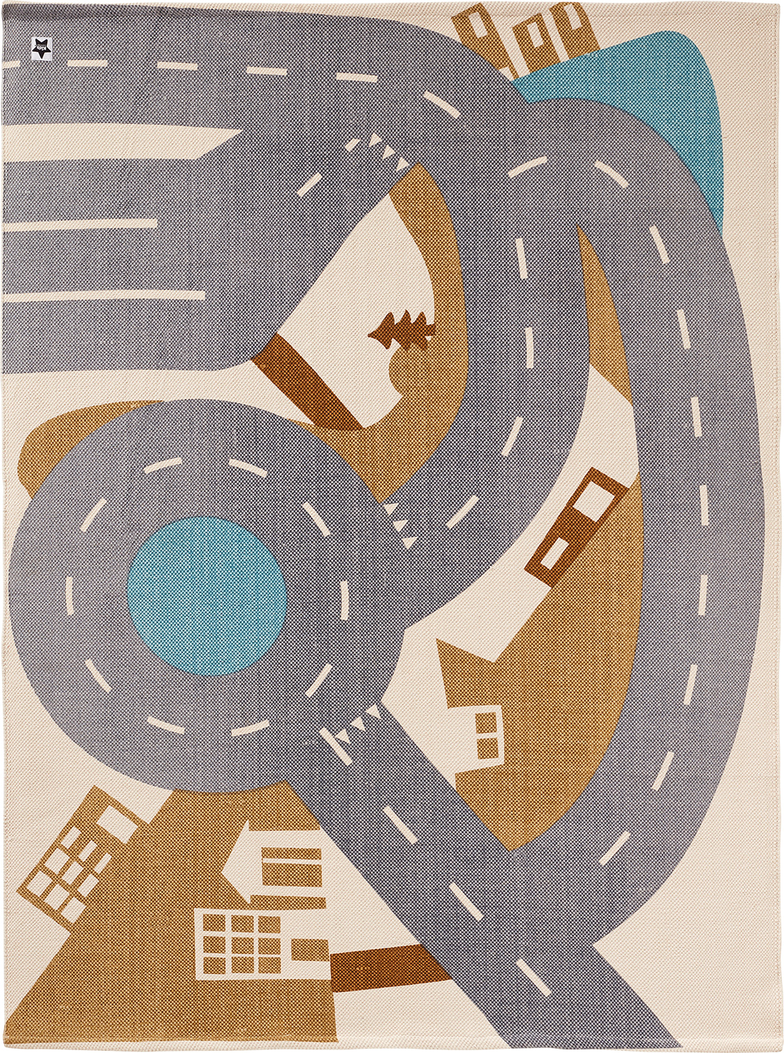 Kid’s Concept: Spielteppich ‚City‘ (130 x 170 cm)