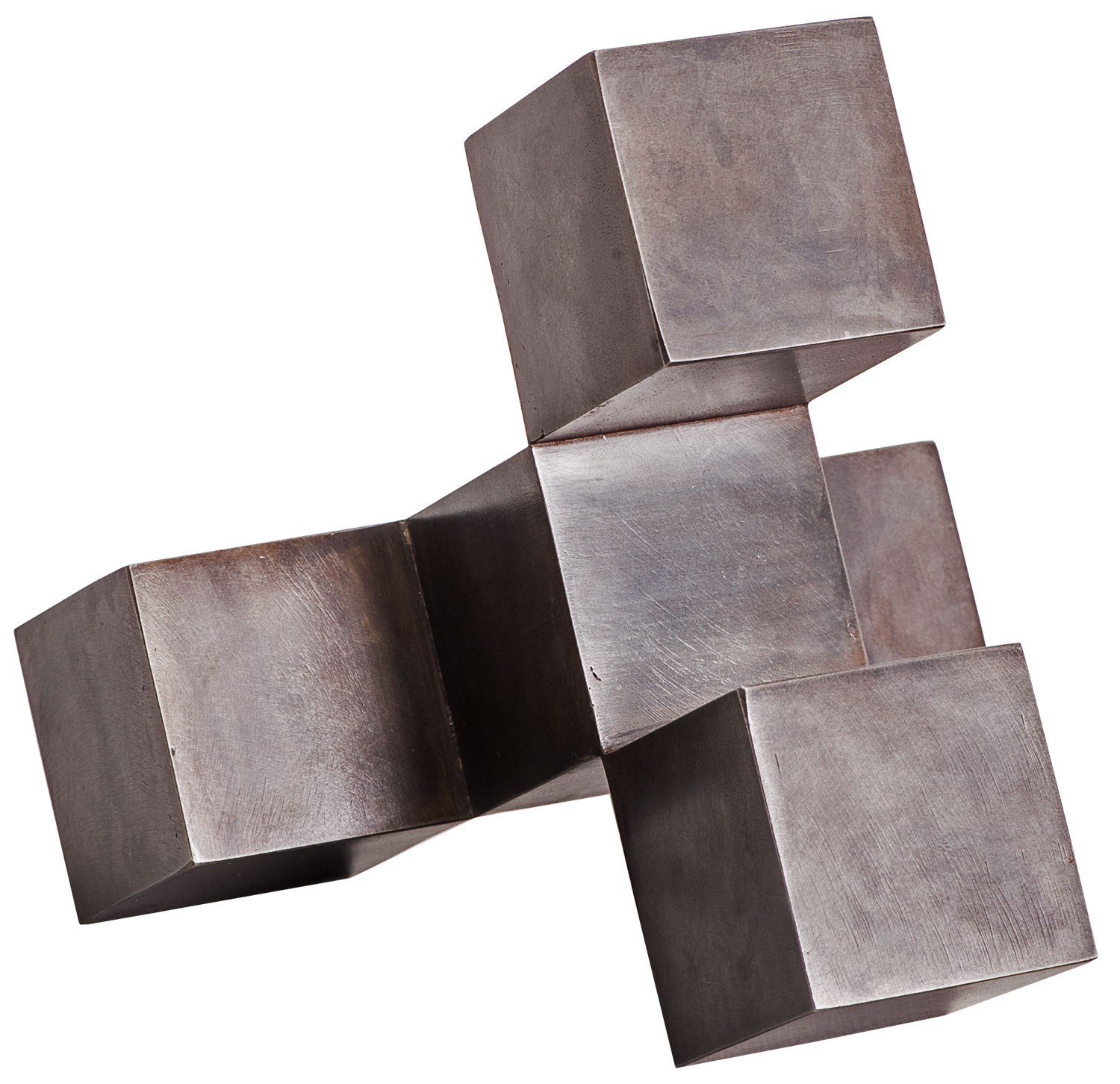 Stephan Siebers: Stahlskulptur ‚CUBECUBE‘ (2010)