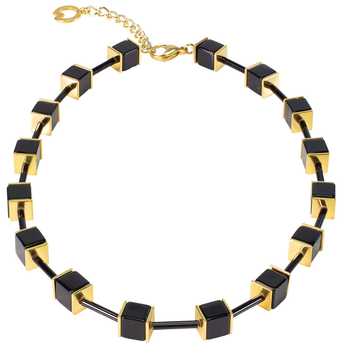 Petra Waszak: Collier ‚Agatha‘, Schmuck