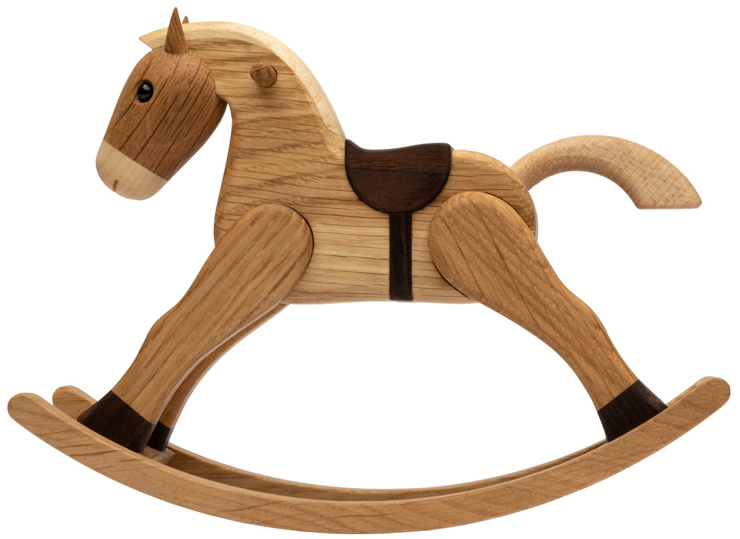 Spring Copenhagen: Holzfigur ‚Rocking Horse‘ – Design Chresten Sommer
