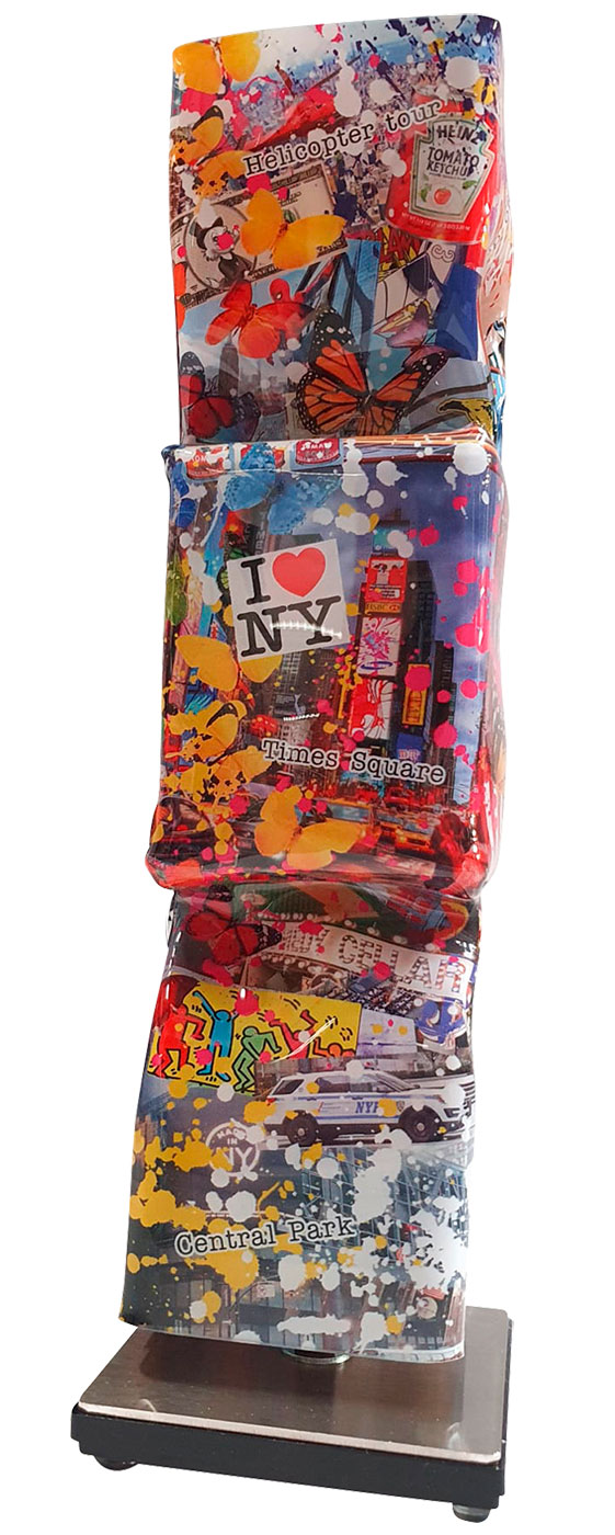 Ad van Hassel: Skulptur ‚Art Candy New York‘