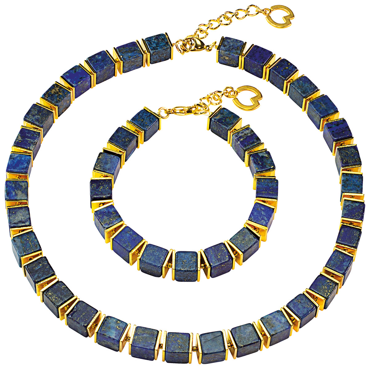 Petra Waszak: Schmuckset ‚Blaue Stunde‘