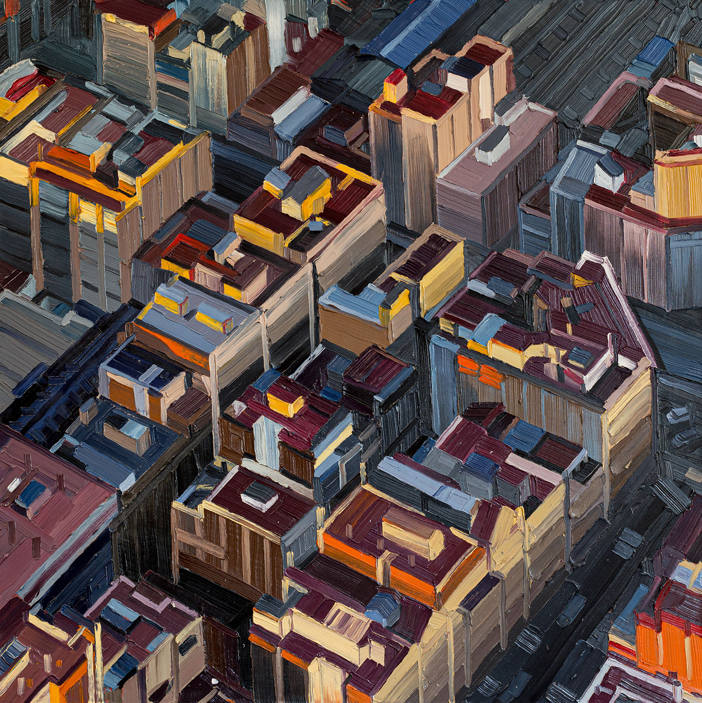 Oliver Weiller: Bild ‚Barcelona #2‘ (2014) (Original / Unikat), auf Keilrahmen