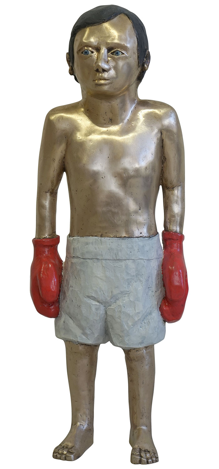 Peter Hermann: Skulptur ‚Henry‘ (2020), Bronze