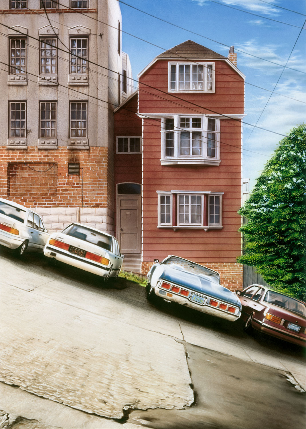 Ralf Kunstmann: Bild ‚San Francisco‘ (1996), ungerahmt