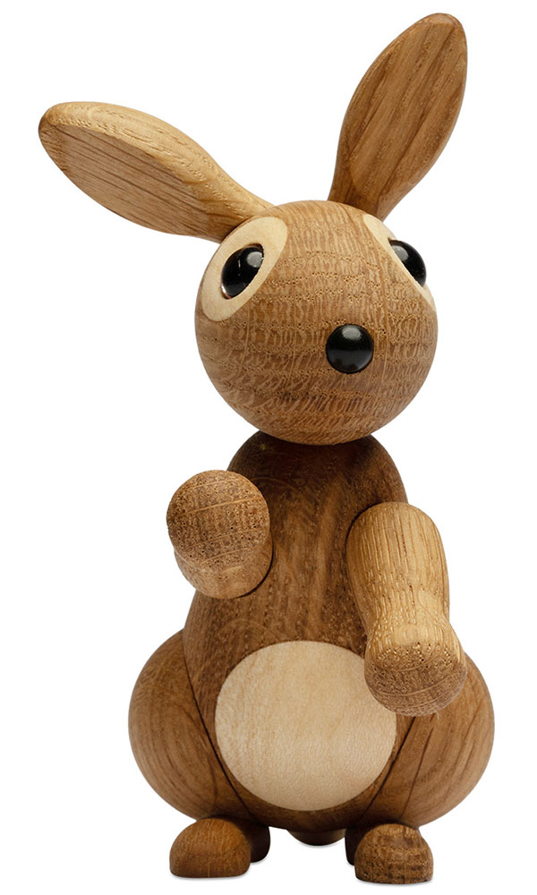 Spring Copenhagen: Holzfigur ‚Hase Bounce‘