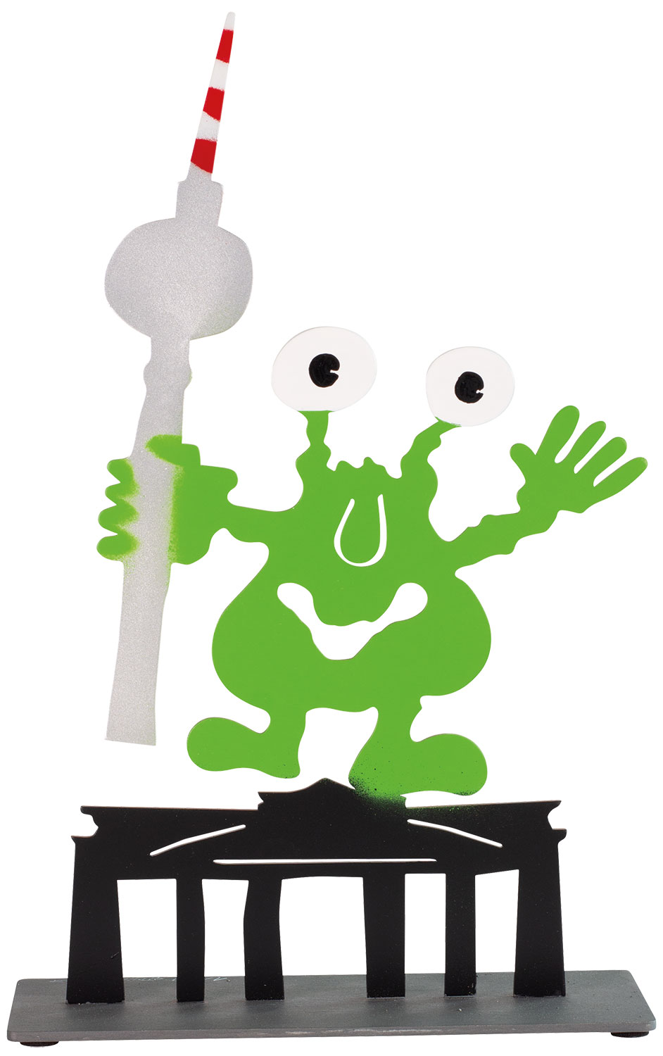 Patrick Preller: Skulptur ‚Stadtmonster Berlin‘