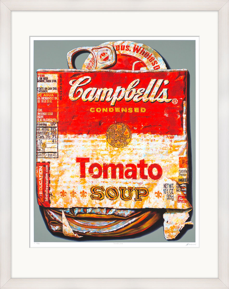 Andrei Krioukov: Bild ‚Tomato Soup‘ (2015), gerahmt