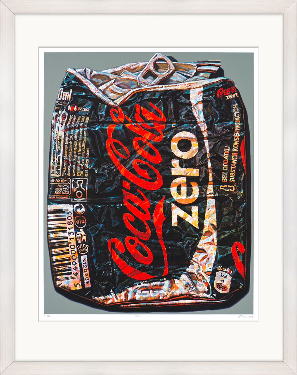 Andrei Krioukov: Bild ‚Zero‘ (2015), gerahmt