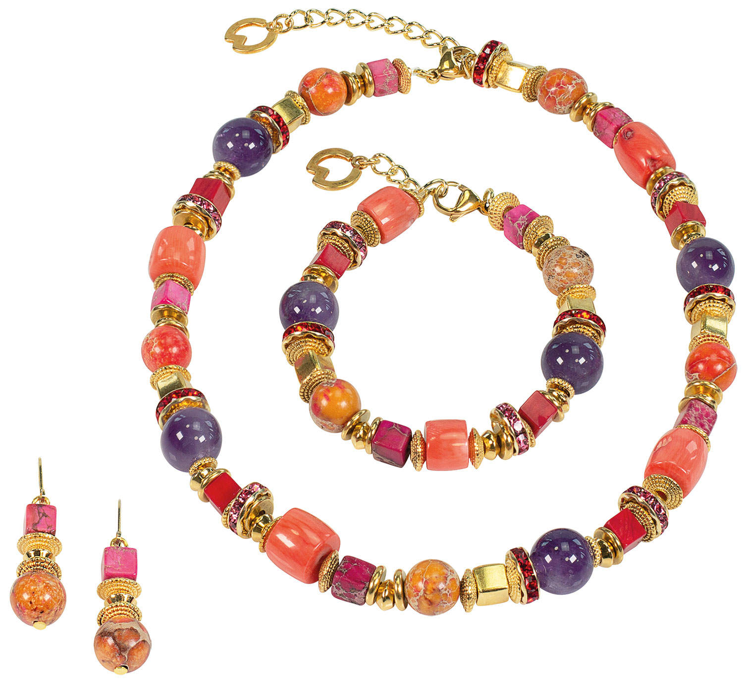 Petra Waszak: Schmuckset ‚Tamika‘