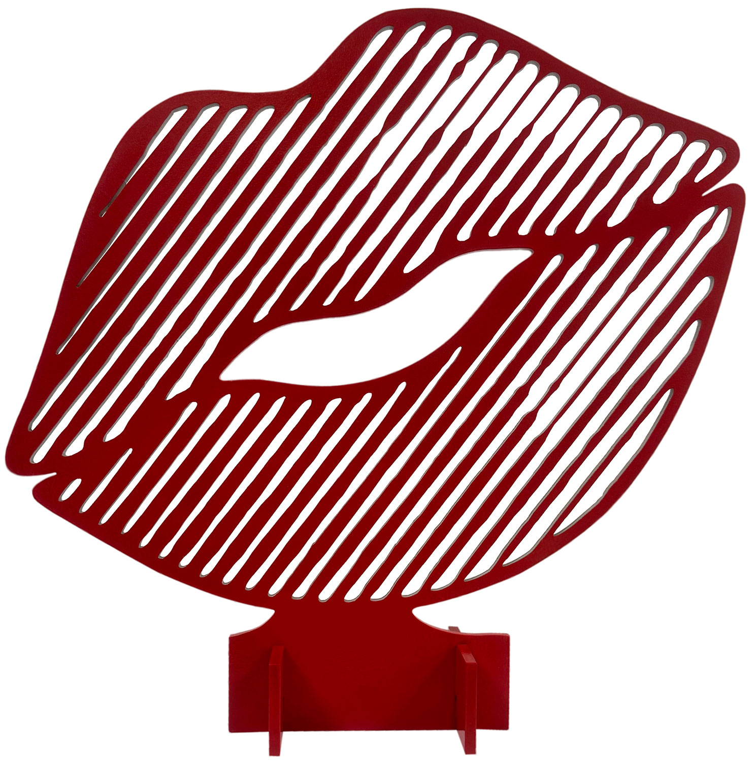 Alla GrAnde: Skulptur ‚Red Lips‘ (2014) (Original / Unikat)