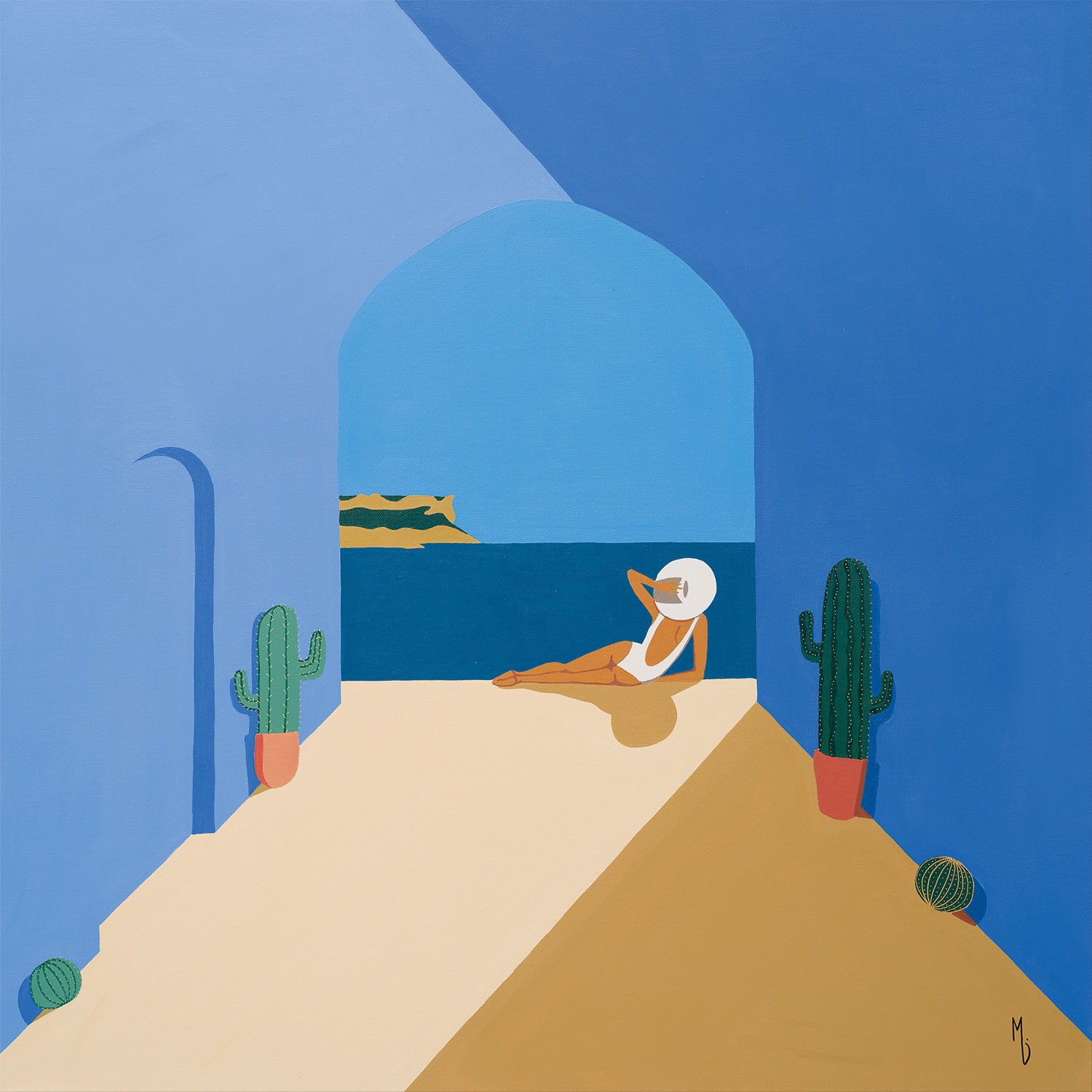 Marie Deforche: Bild ‚Majorelle # 11‘ (2024)