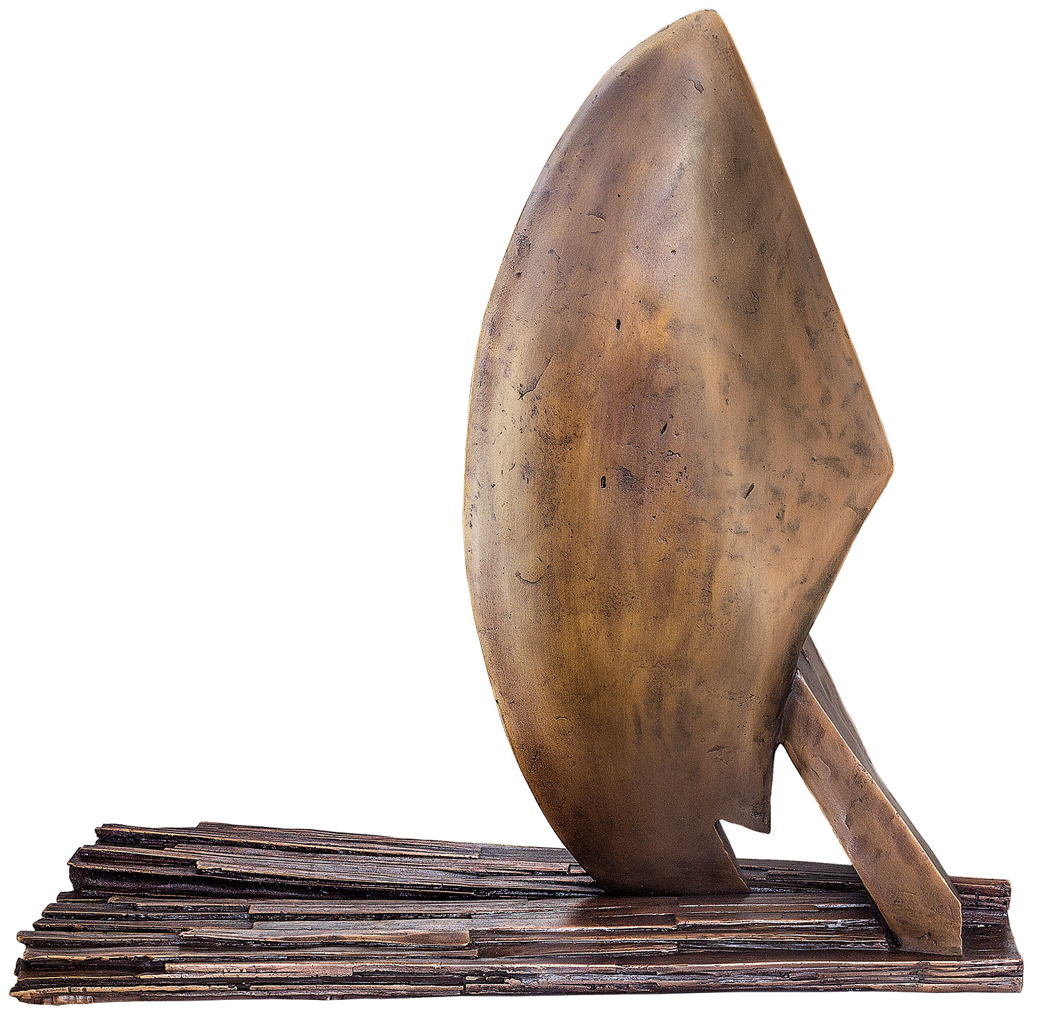 Kay Winkler: Skulptur ‚Aufbruch‘, Bronze