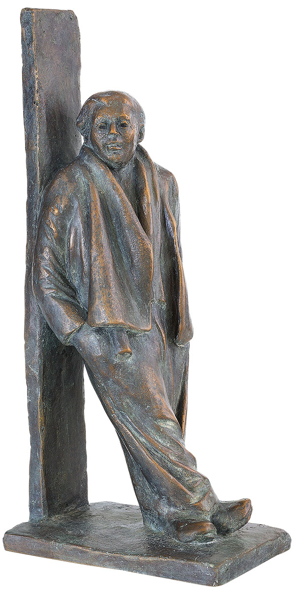Friedhelm Zilly: Skulptur ‚Gelassenheit‘, Bronze