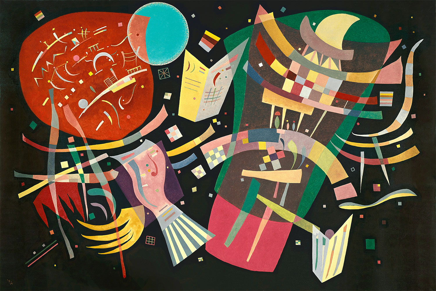 Wassily Kandinsky: Bild ‚Komposition X‘ (1939)