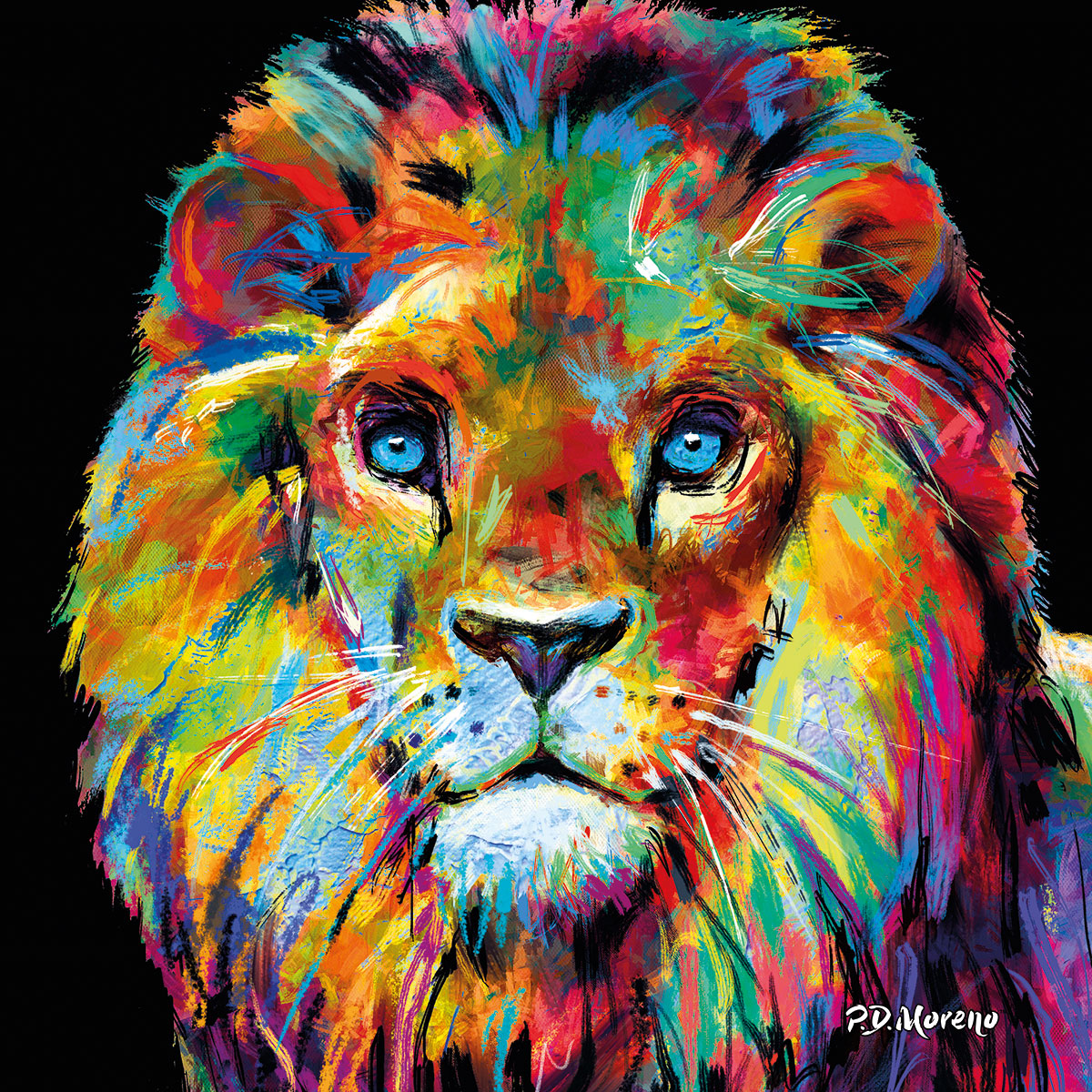 PD Moreno: Bild ‚Lion‘