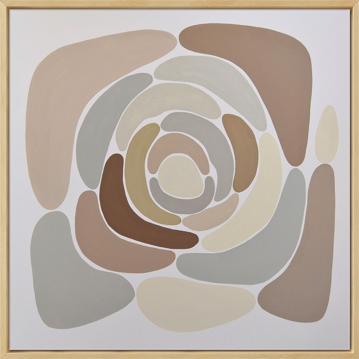 Astrid Stoeppel: Bild ‚Neutral Flower!‘ (2021), gerahmt