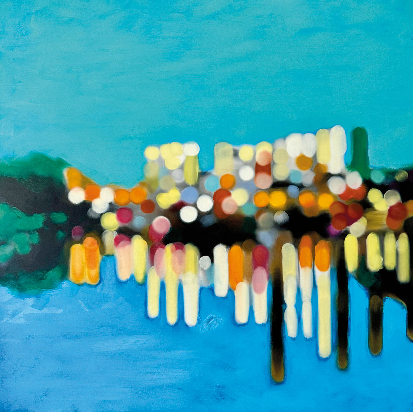 Angela Wichmann: Bild ‚Horizon‘ (2024) (Original / Unikat), auf Keilrahmen