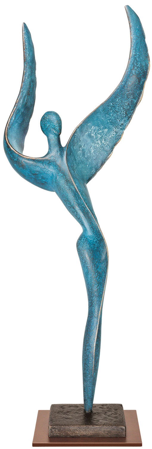 Andrea Kraft: Skulptur ‚Cosmic Dancer VI‘, Bronze