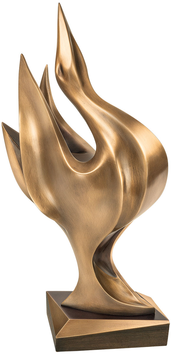 Robert Simon: Skulptur ‚Godimento Della Vita‘, Bronze