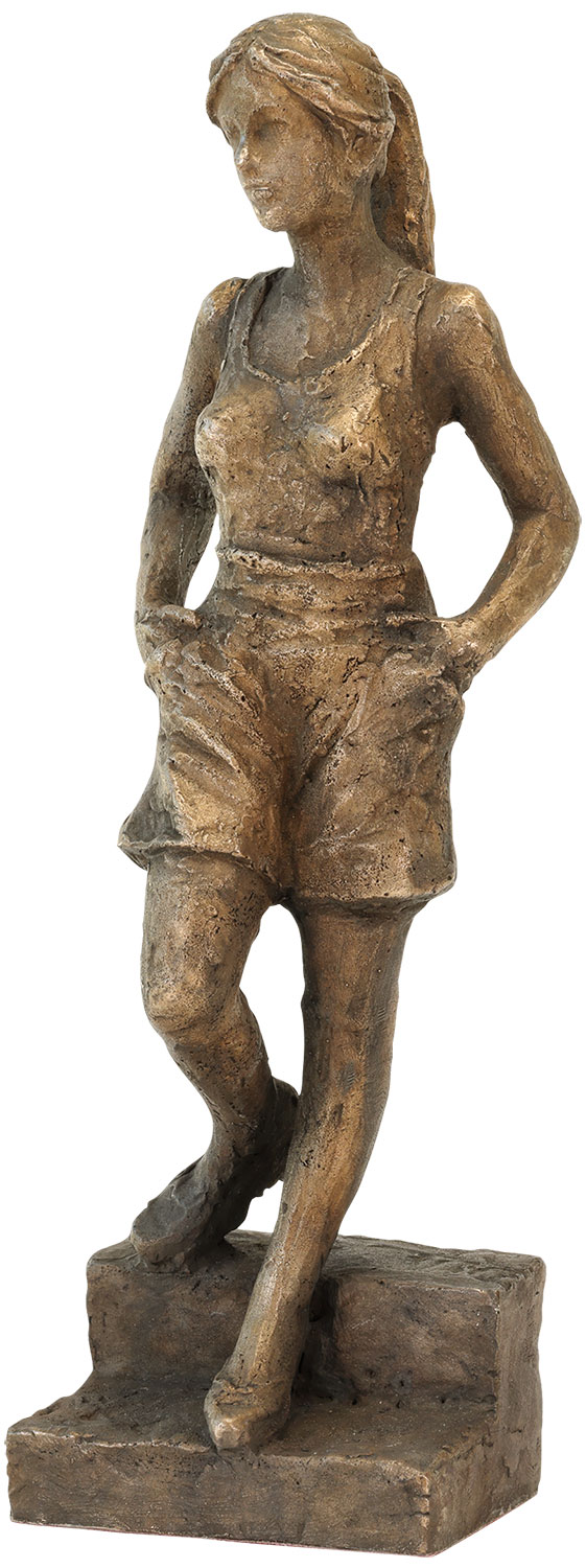 Luis Höger: Skulptur ‚Aufbruch‘, Version in Bronze