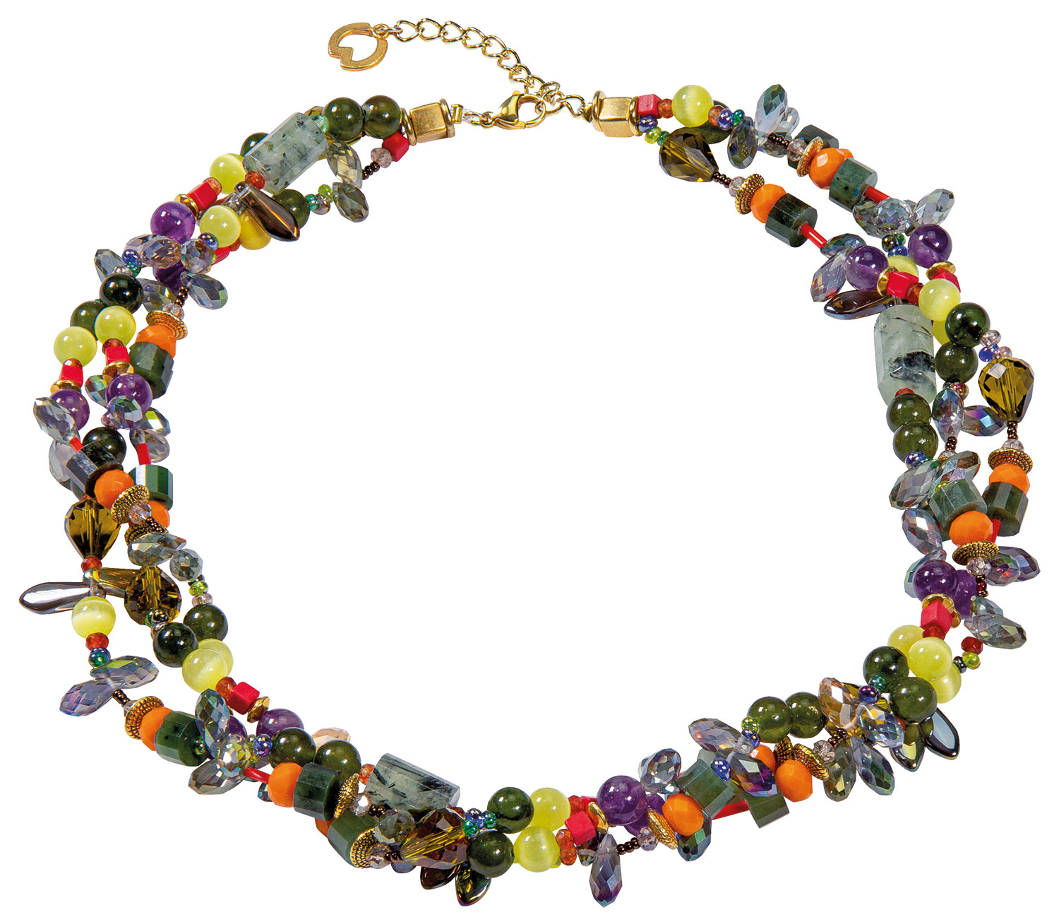 Petra Waszak: Perlencollier ‚Fanny‘, Schmuck