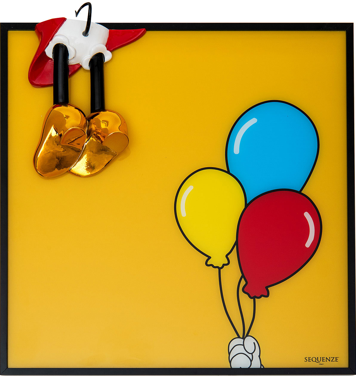Sequenze: 3D-Bild ‚Ballons‘ – aus der Serie ‚Free Directions‘, gerahmt