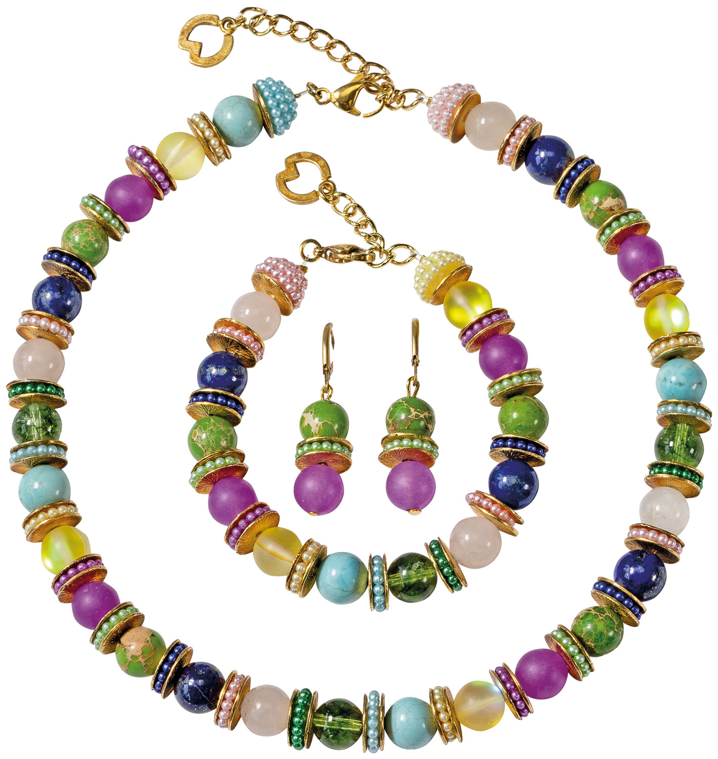 Petra Waszak: Perlen-Schmuckset ‚Summer Dream‘