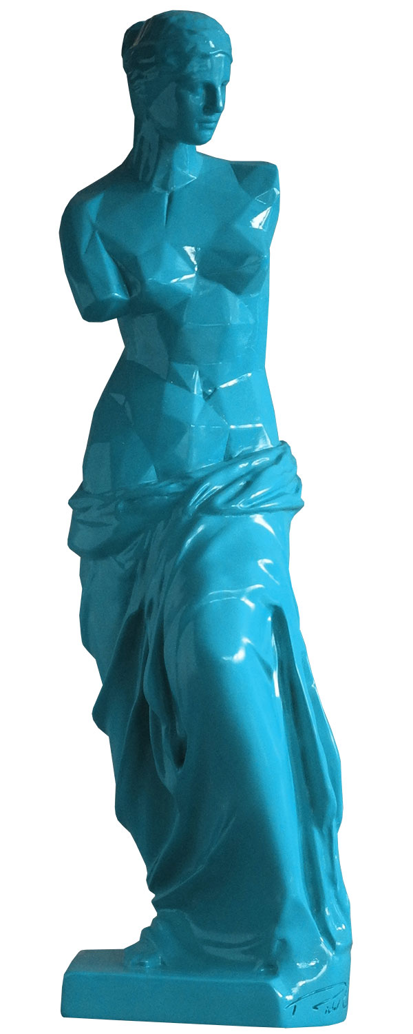 Richard Orlinski: Skulptur ‚Venus von Milo‘, Kunstguss