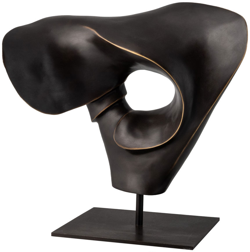 Armando di Nunzio: Skulptur ‚Cambio Direzone‘, Bronze