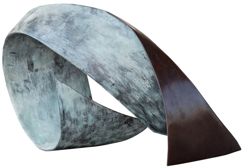 Vera Borghgraef: Skulptur ‚Ocean Wave‘, Bronze