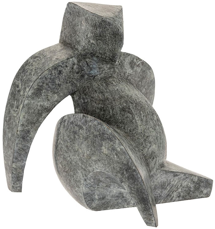 Sofia Speybrouck: Skulptur ‚Latona Grey‘, Bronze