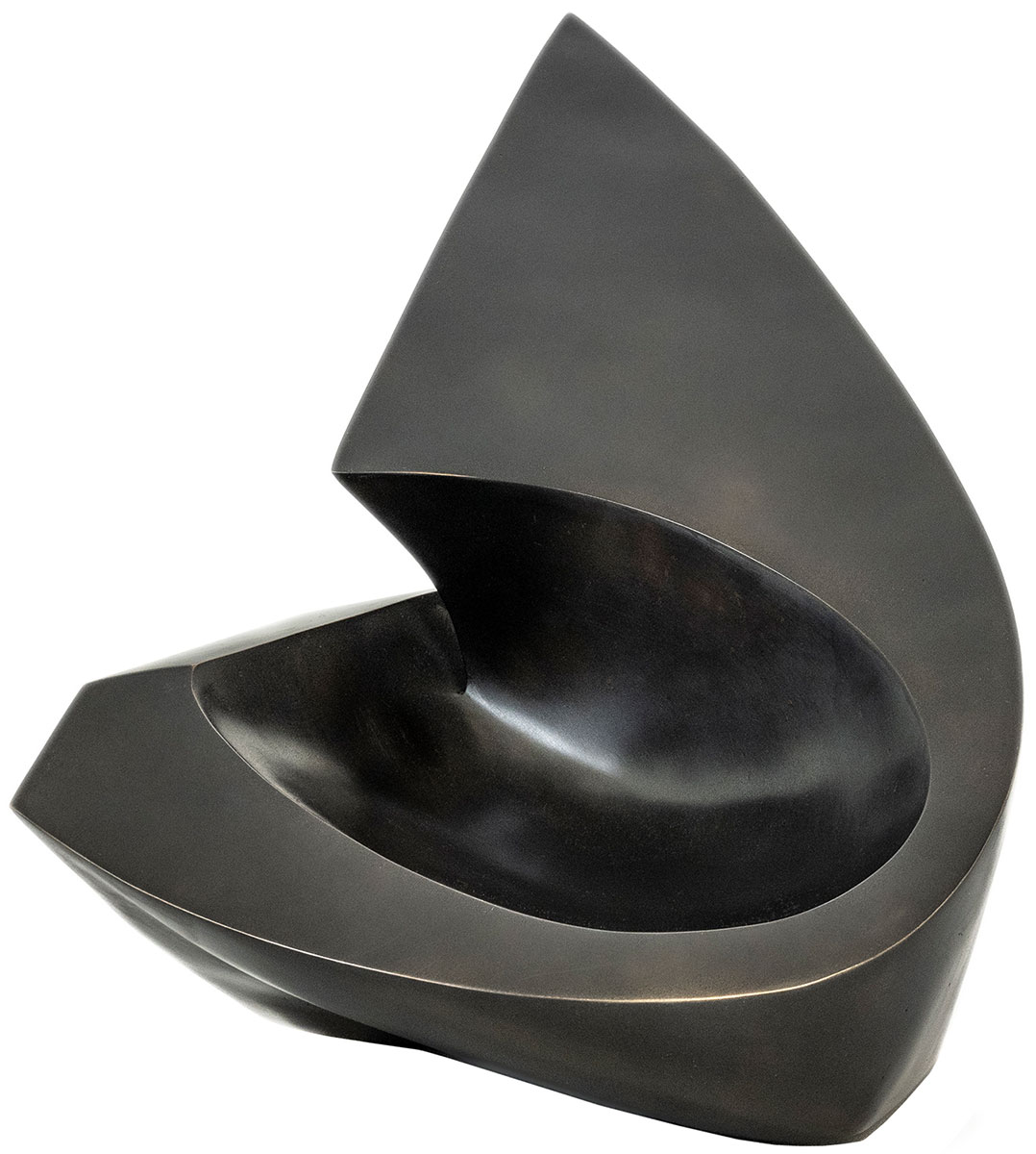 Kris Demuelenaere: Skulptur ‚Hollow Sphere‘, Bronze
