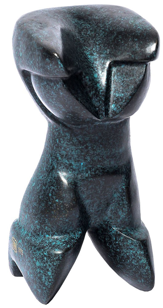 Örn Porsteinsson: Skulptur ‚Thor‘, Bronze