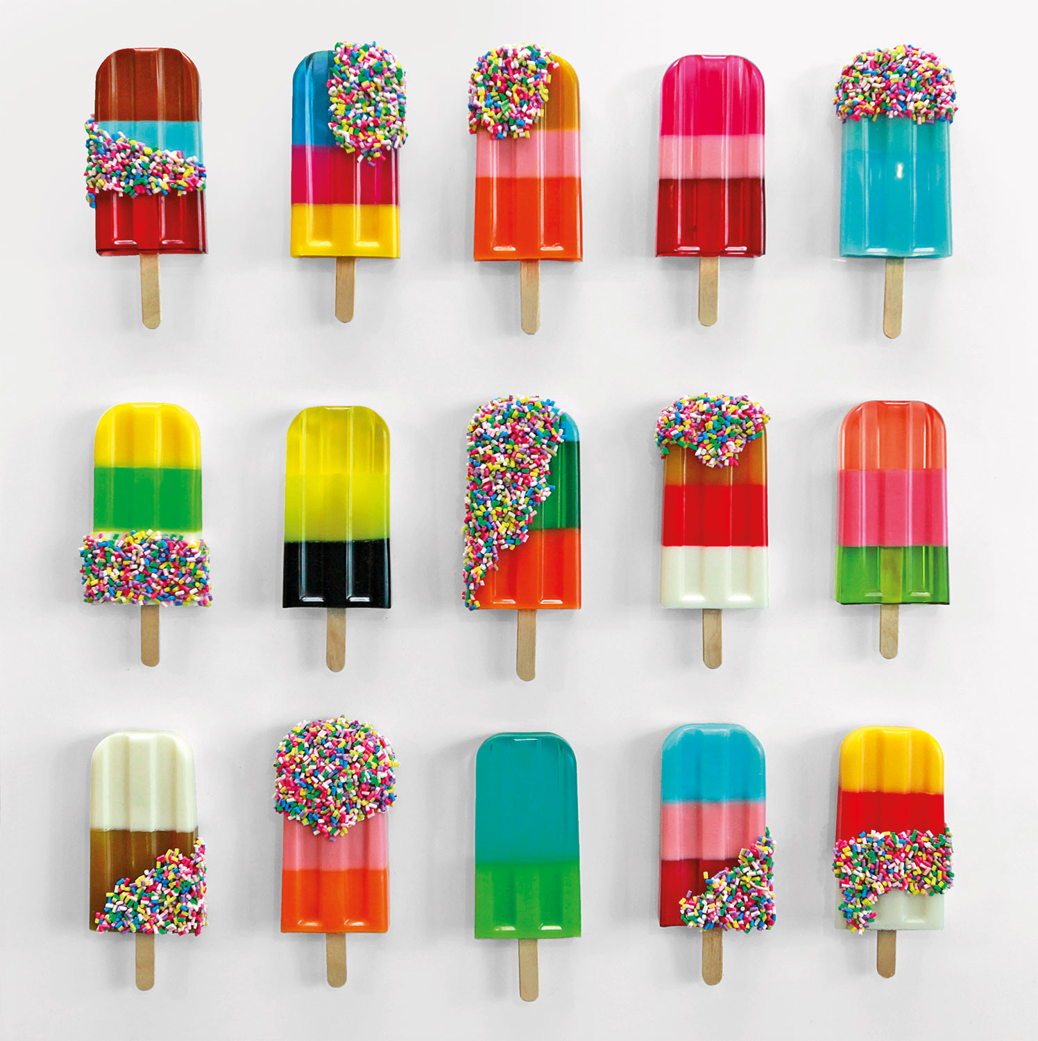 Michael Pfannschmidt: Wandobjekt ‚Eis‘ (2025)