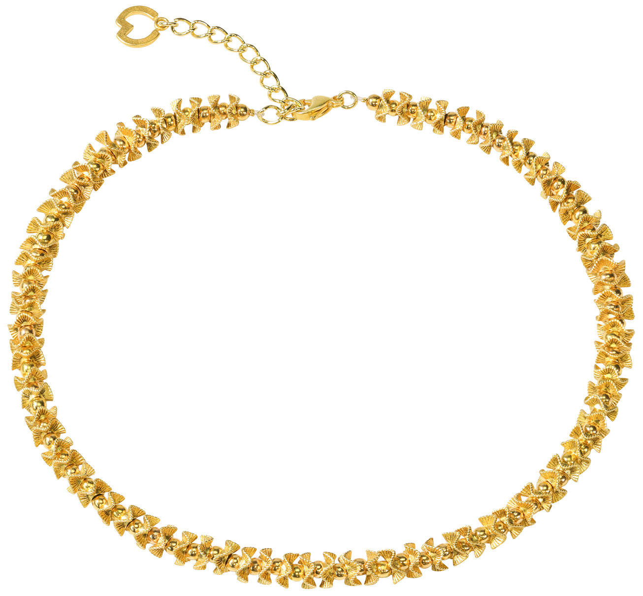 Petra Waszak: Collier ‚Golden Belle‘, Schmuck