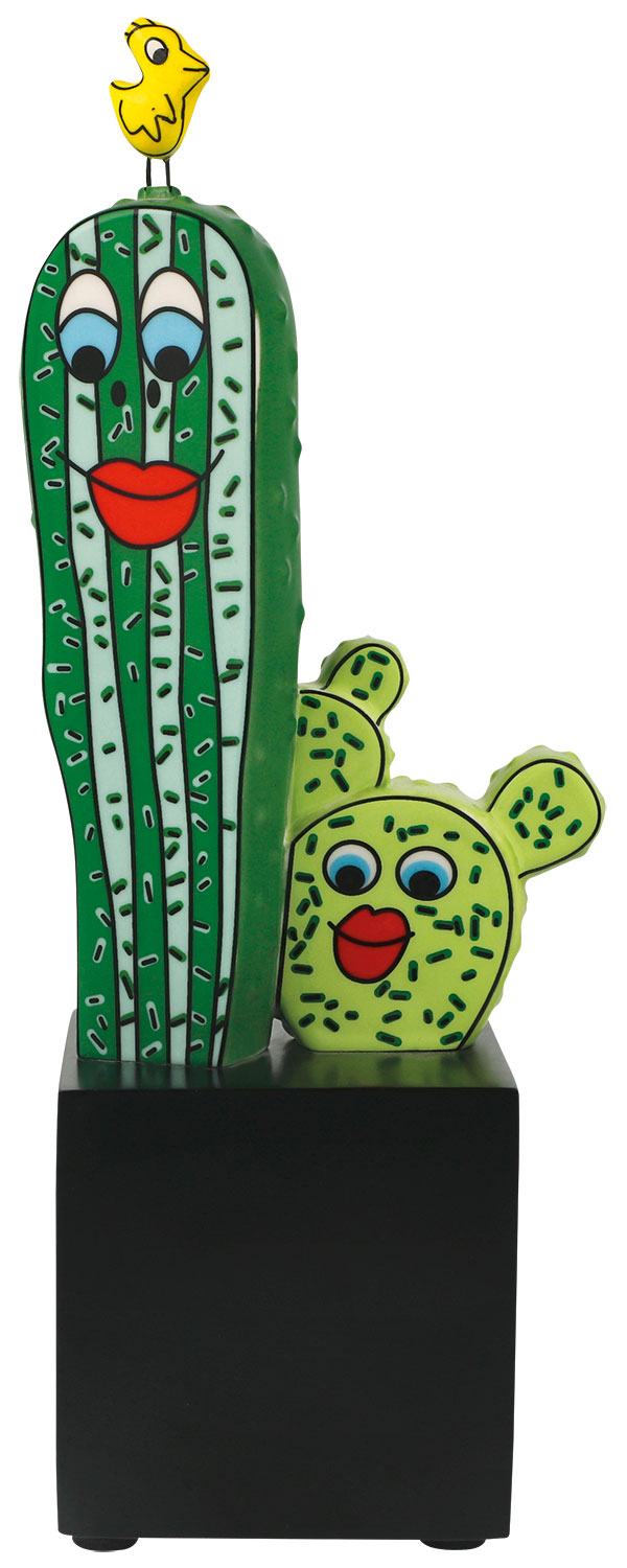 James Rizzi: Porzellanobjekt ‚Prickly Pair‘