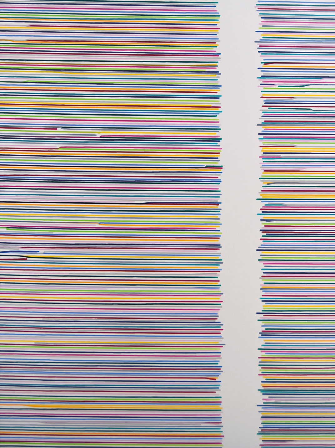 Astrid Stoeppel: Bild ‚Colorful Gap #6‘ (2020) (Original / Unikat), auf Keilrahmen