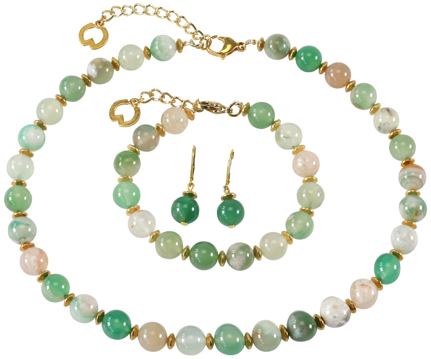 Petra Waszak: Perlen-Schmuckset ‚Tami‘