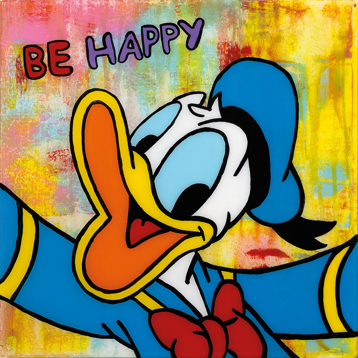 Michael Pfannschmidt: Bild ‚BE HAPPY‘ (2025)