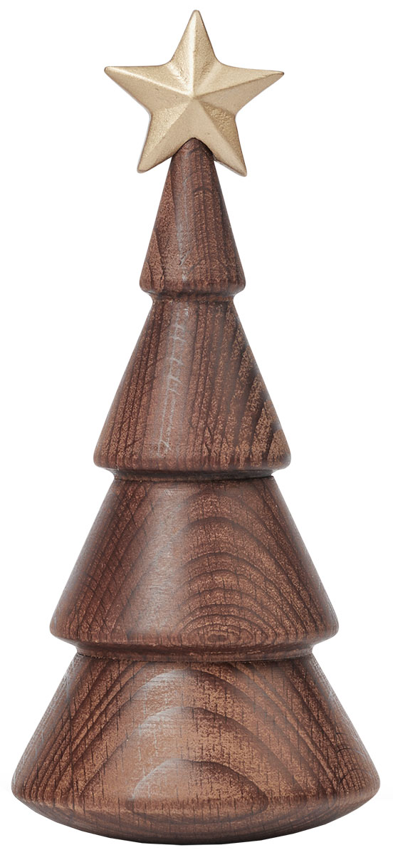 Spring Copenhagen: Deko-Objekt ‚Tannenbaum dunkel‘, Holz