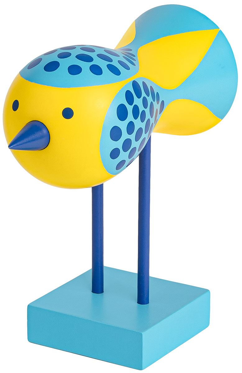 Design House Stockholm: Deko-Objekt ‚Birds 1967 (Friedenstaube 5)‘, Holz – Design Lisa Larson