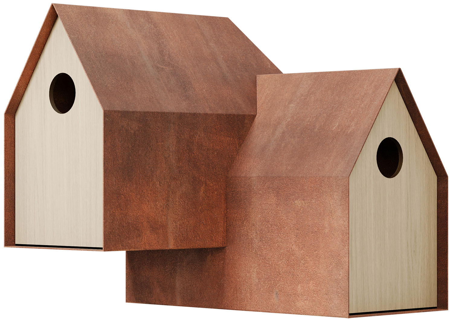 Frederik Roijé Design: Vogelhaus ‚Noaste Naber‘, Version hängend