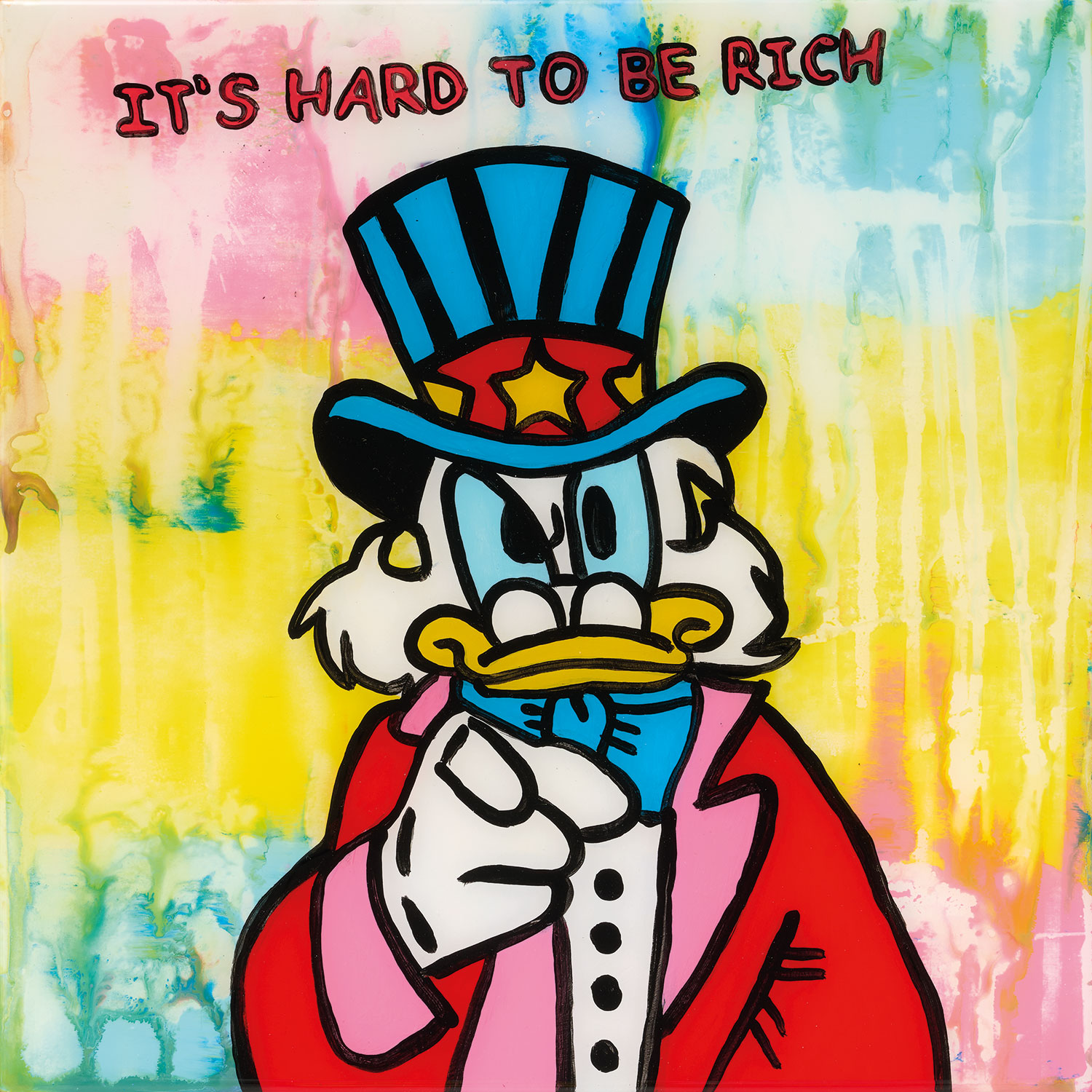 Michael Pfannschmidt: Bild ‚IT’S HARD TO BE RICH‘ (2025)